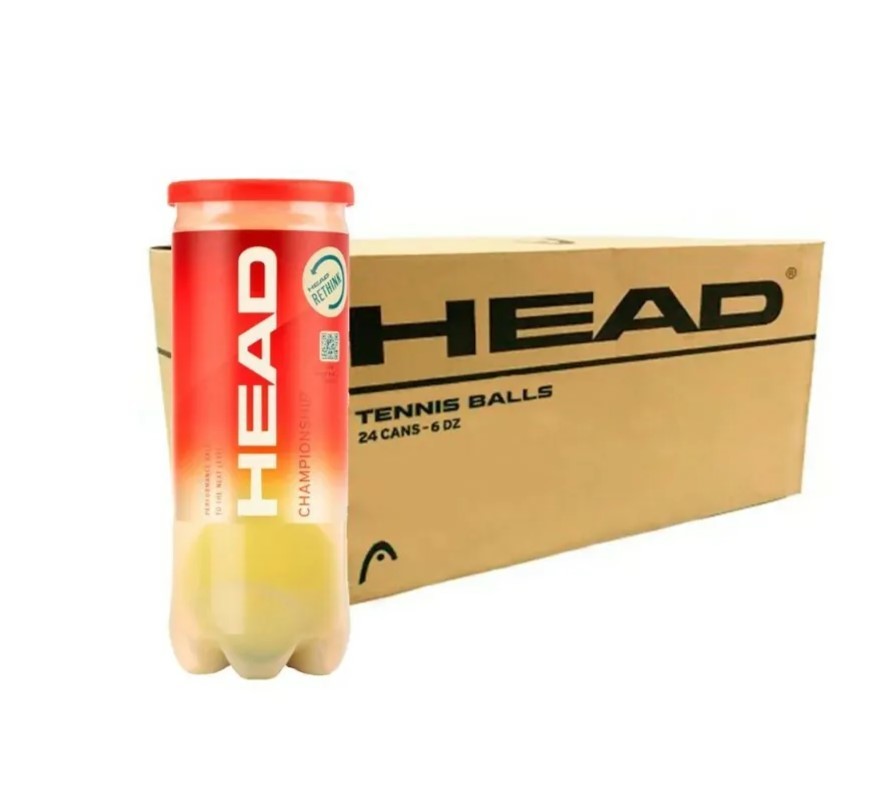 Head Μπαλάκια Tennis - Championship Kούτα 24X3 New - 3121226 - Yellow - Image 3