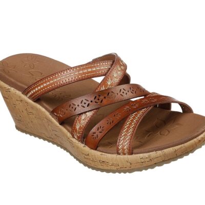 Skechers Πέδιλο-Σανδάλι Γυναικείο - Beverlee - Tiger Posse  31714-LUG LUGGAGE
