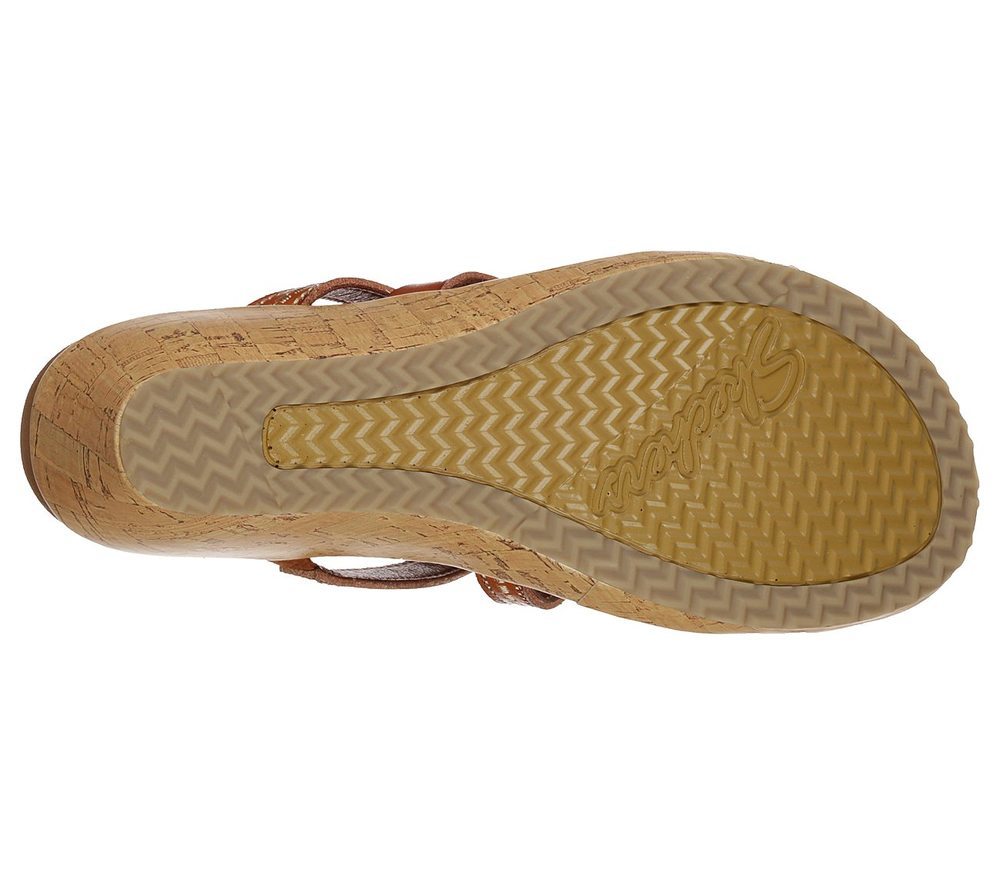 Skechers Πέδιλο-Σανδάλι Γυναικείο - Beverlee - Tiger Posse 31714-LUG LUGGAGE - Image 3