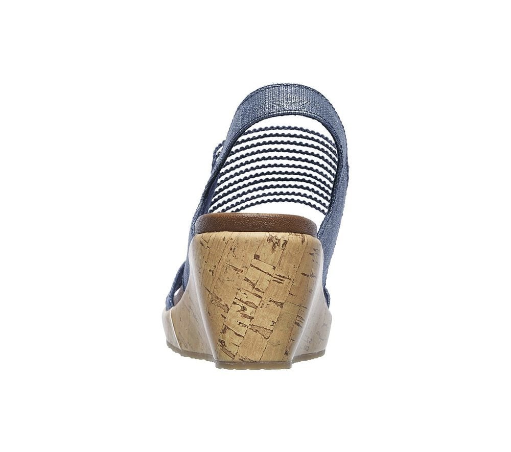 Skechers Πλατφόρμα Γυναικεία - Beverlee - High Tea 31723-NVY Navy - Image 5