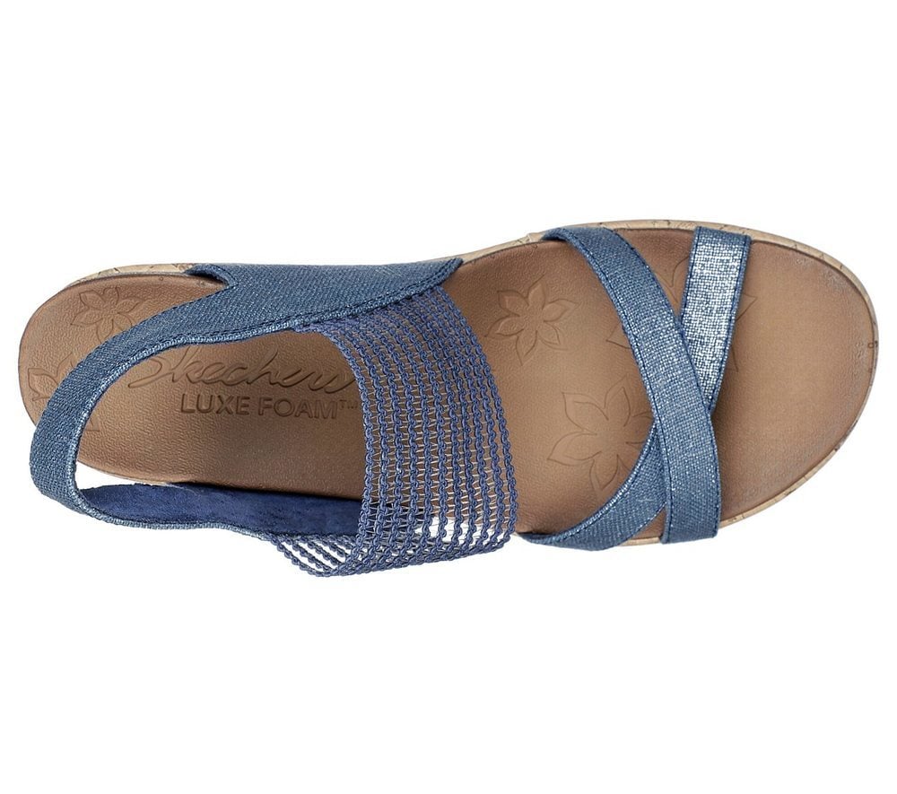 Skechers Πλατφόρμα Γυναικεία - Beverlee - High Tea 31723-NVY Navy - Image 3