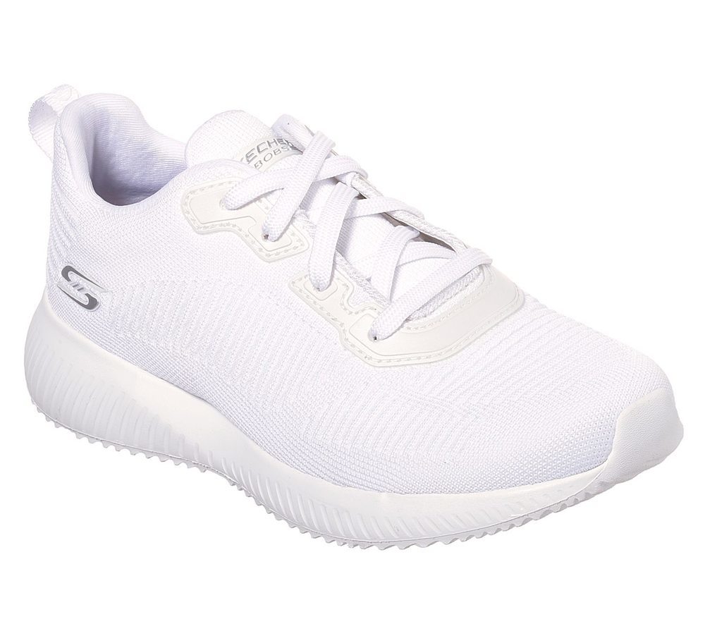 Skechers Παπούτσι Γυναικείο -Bobs Sport Squad - Tough Talk 32504-WHT White