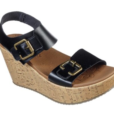 Skechers Πλατφόρμα Γυναικεία - Brit - Go Getter 32975-BLK Black