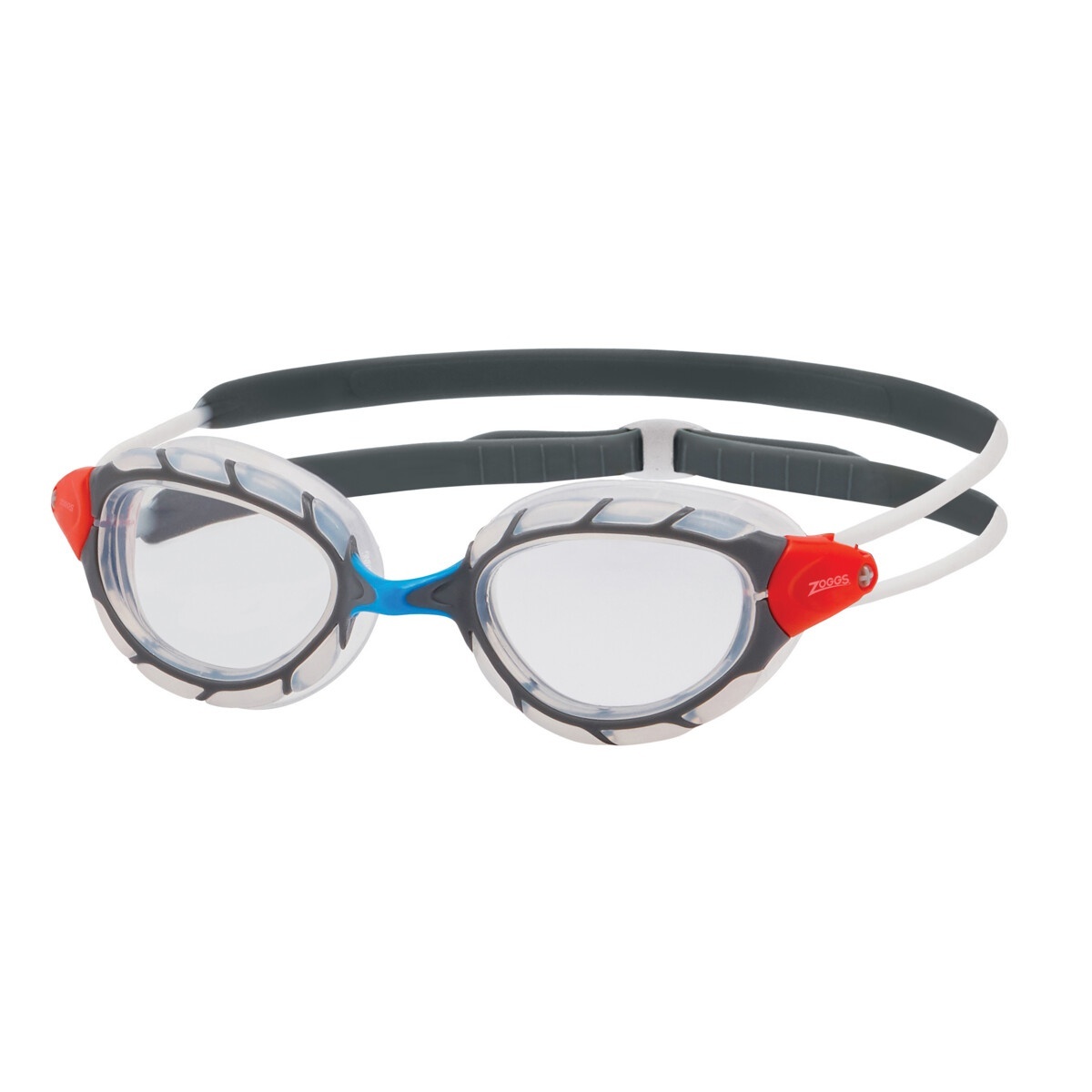 Zoggs Γυαλάκια Κολύμβησης - Predator Regular Fit - 3600031 - Clear/Grey