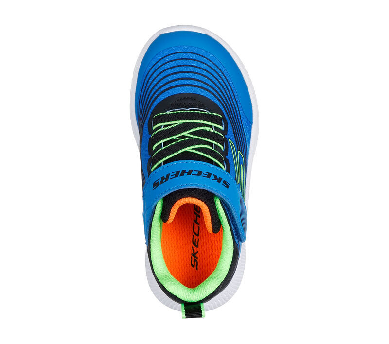 Skechers Παπούτσι Παιδικό Για Αγόρι - Microspec Advance Toddler Gore Strap - 403926N-BLLM - Blue - Image 5