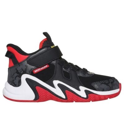 Skechers Παπούτσι Παιδικό Για Αγόρι - Shoe Basketball - 405287L-BKRD - Black