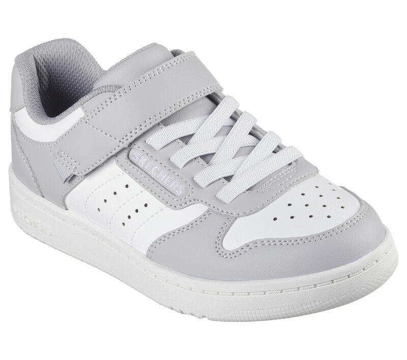 Skechers Παπούτσι για Αγόρι - Quick Street - 405638L-LGW LIGHT GRAY WHITE