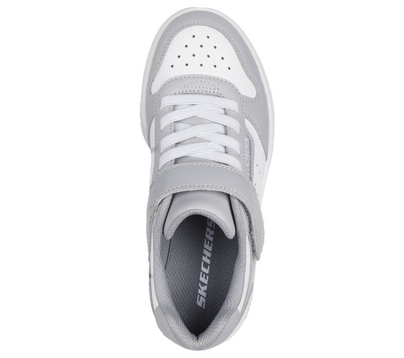 Skechers Παπούτσι για Αγόρι - Quick Street - 405638L-LGW LIGHT GRAY WHITE - Image 4