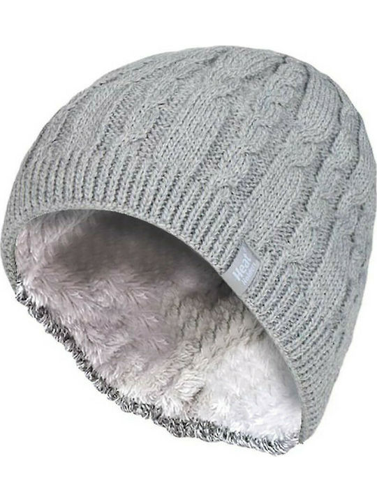 Heat Holders Γυναικείος Σκούφος - Cable Hat - Twist - 80113-0506 - Light Grey - Image 3
