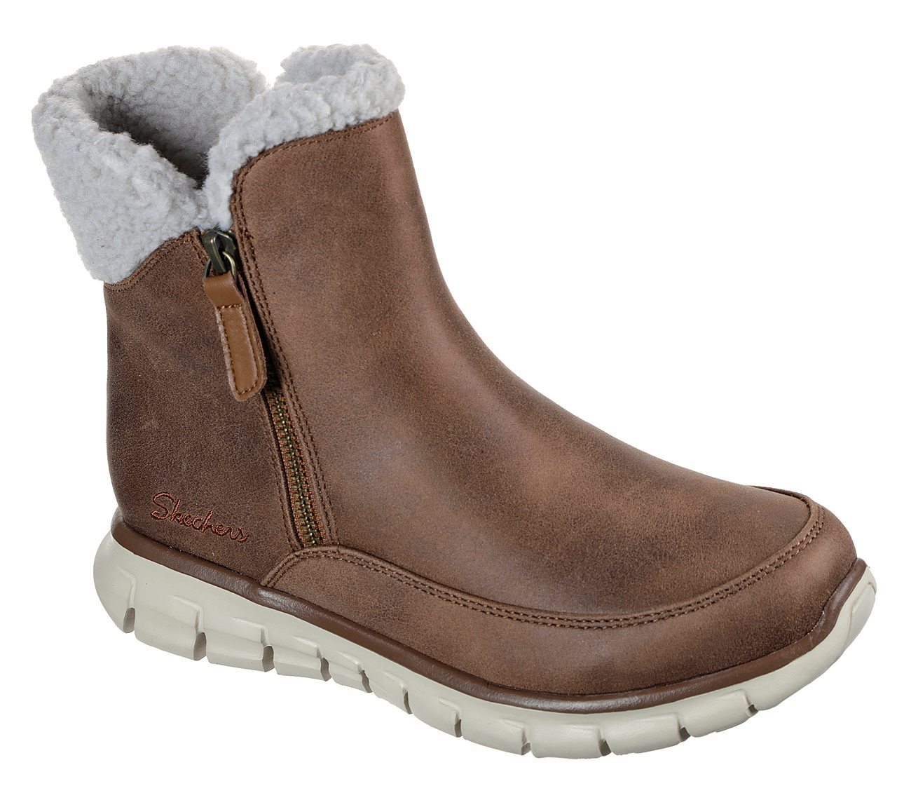 Skechers Μποτάκι Γυναικείο - Synergy - Collab 44779-CSNT Brown
