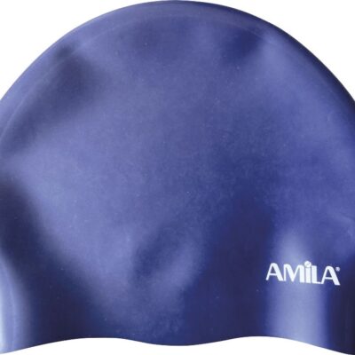 Amila Σκουφάκι Κολύμβησης - Long Hair HQ- Blue - 47026