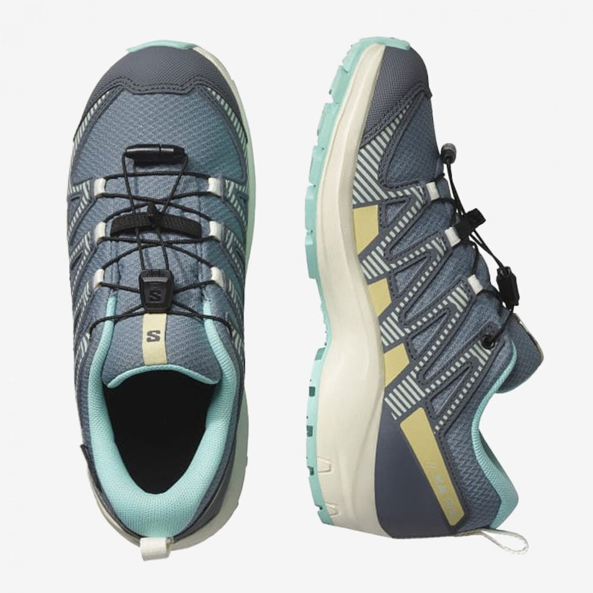 Salomon Παπούτσι Παιδικό - XA PRO V8 WP J TROOPER - 477297 TURBULENCE ARUBA BLUE - Image 4