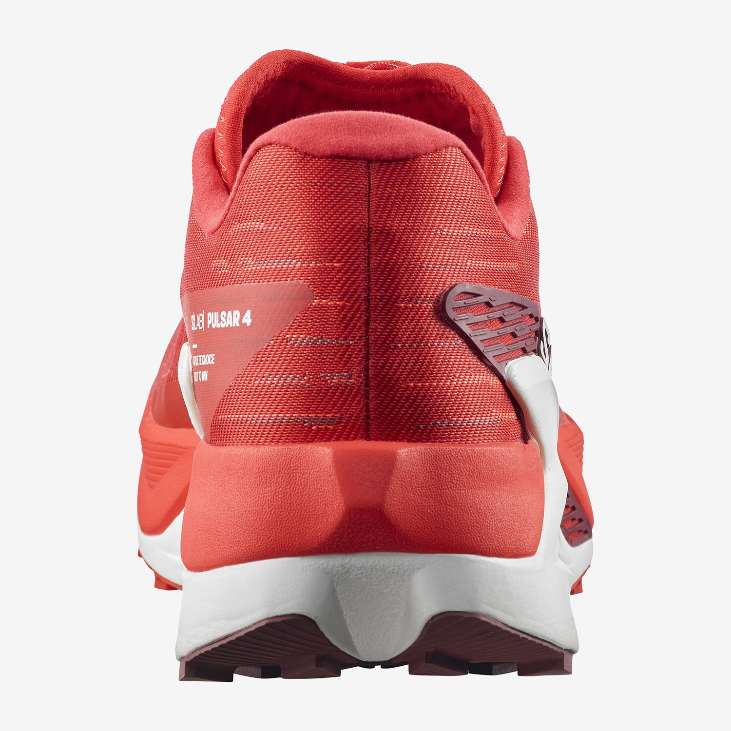 Salomon Unisex Παπούτσια Ορεινού Τρεξίματος - S/LAB PULSAR 4 - 477703 Fiery Red Vanilla Ice - Image 4