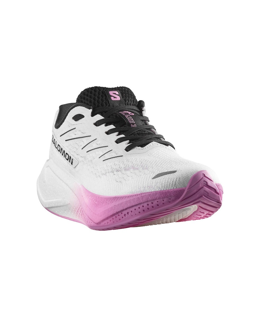 Salomon Παπούτσι Γυναικείο τρεξίματος Aero Blaze 3 - 479757 White - Black - Cyclamen - Image 2