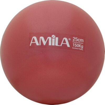Amila Μπάλα Pilates 25cm, Κόκκινη, σε κουτί - 48401