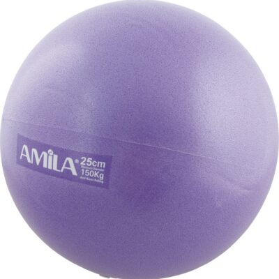 Amila Μπάλα Pilates, 25cm, Μωβ, bulk - 48431
