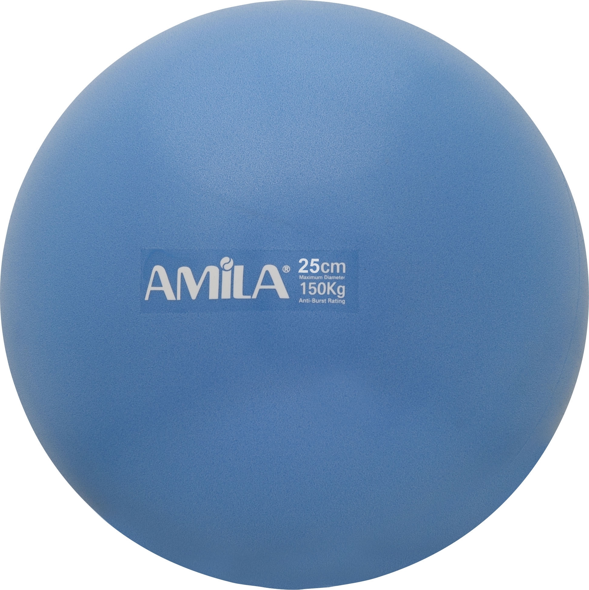 Amila Μπάλα Pilates, 25cm, Μπλέ, bulk - 48435