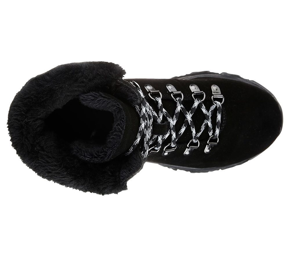 Skechers Μποτάκι Γυναικείο -DLites - Alps 48644-BLK Black - Image 3
