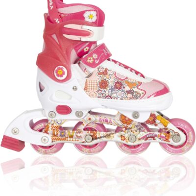Amila Inline Rollers - Size 37-40 - Pink - 48919