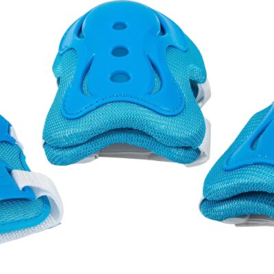 Amila Σετ Προστατευτικά για Rollers & Ποδήλατο - Size M - Light Blue - 49041