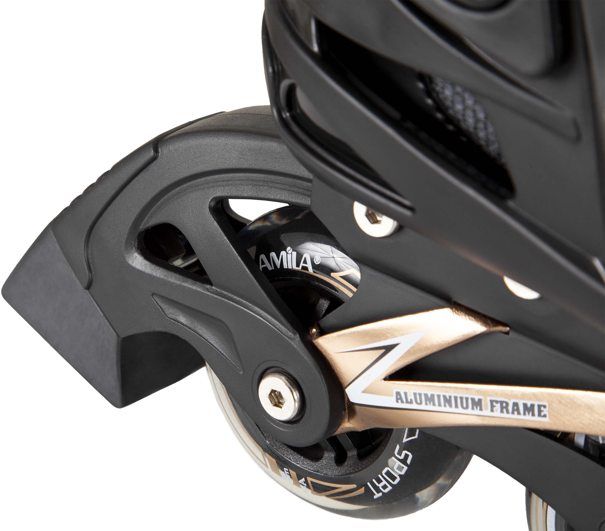 Amila Inline Rollers - Size 44 - Black - 49075 - Image 3