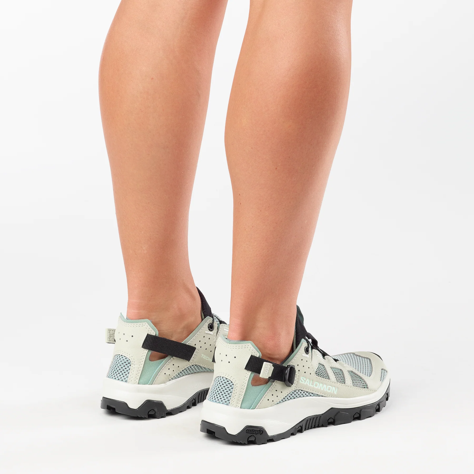 Salomon Γυναικεία Αμφίβια Παπούτσια - TECHAMPHIBIAN 5 - 491107 Green Milieu Sea Foam - Image 3