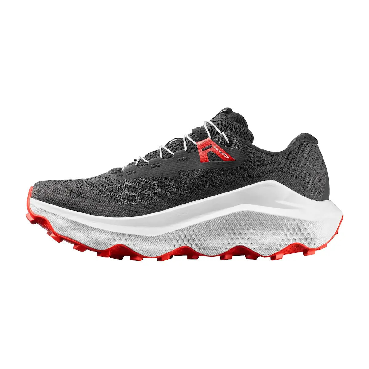 Salomon Ανδρικά Παπούτσια Ορεινού Τρεξίματος - ULTRA GLIDE 4 - 491413 BLACK WHITE FIERY RED - Image 3