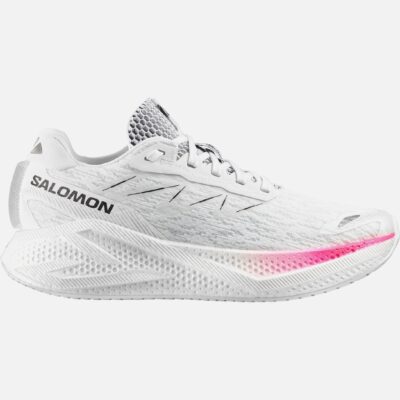 Salomon Ανδρικά Παπούτσια για Τρέξιμο Δρόμου - Aero Glide 4 - 491471 White Black Pink