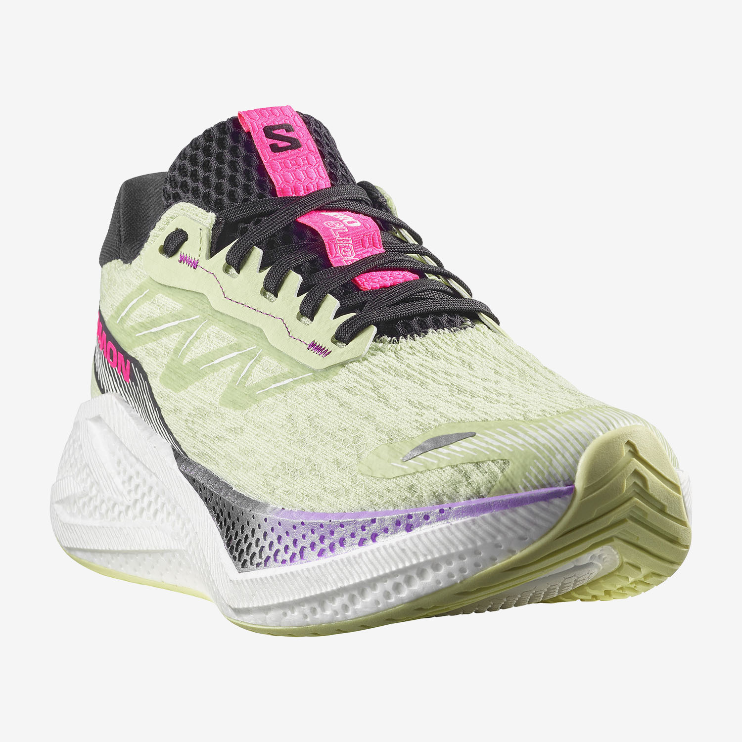 Salomon Γυναικεία Παπούτσια Τρεξίματος Δρόμου - AERO GLIDE 4 - 491515 Butterfly White - Image 3