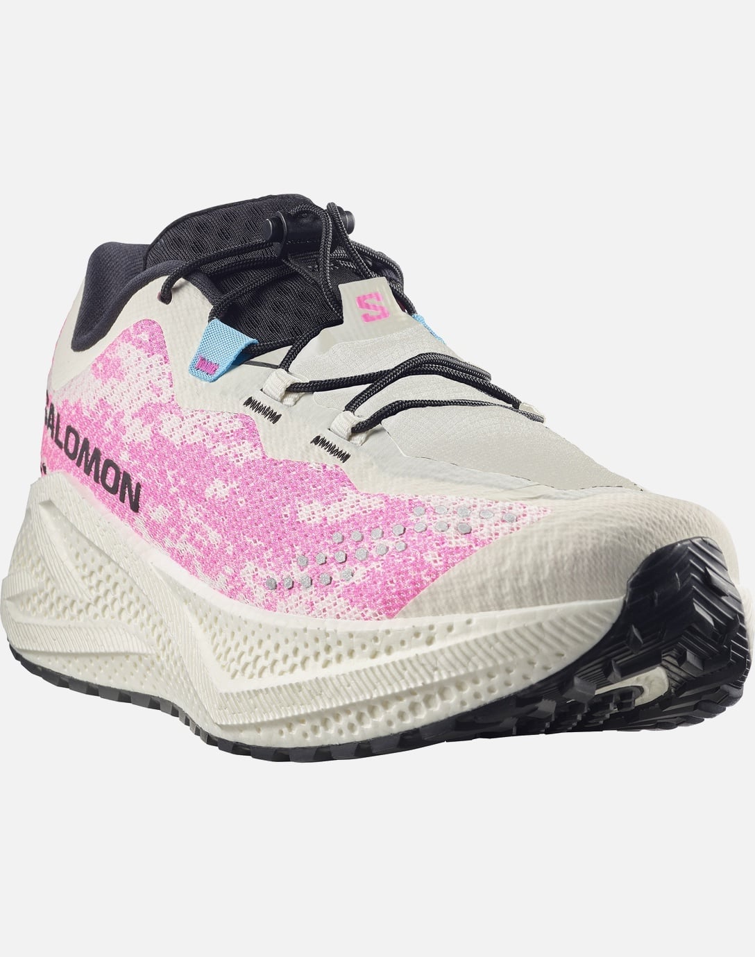 Salomon Ανδρικά Παπούτσια για Τρέξιμο Δρόμου - AERO GLIDE 4 GRVL - 491748 Vanilla Ice Knockout Pink - Image 3