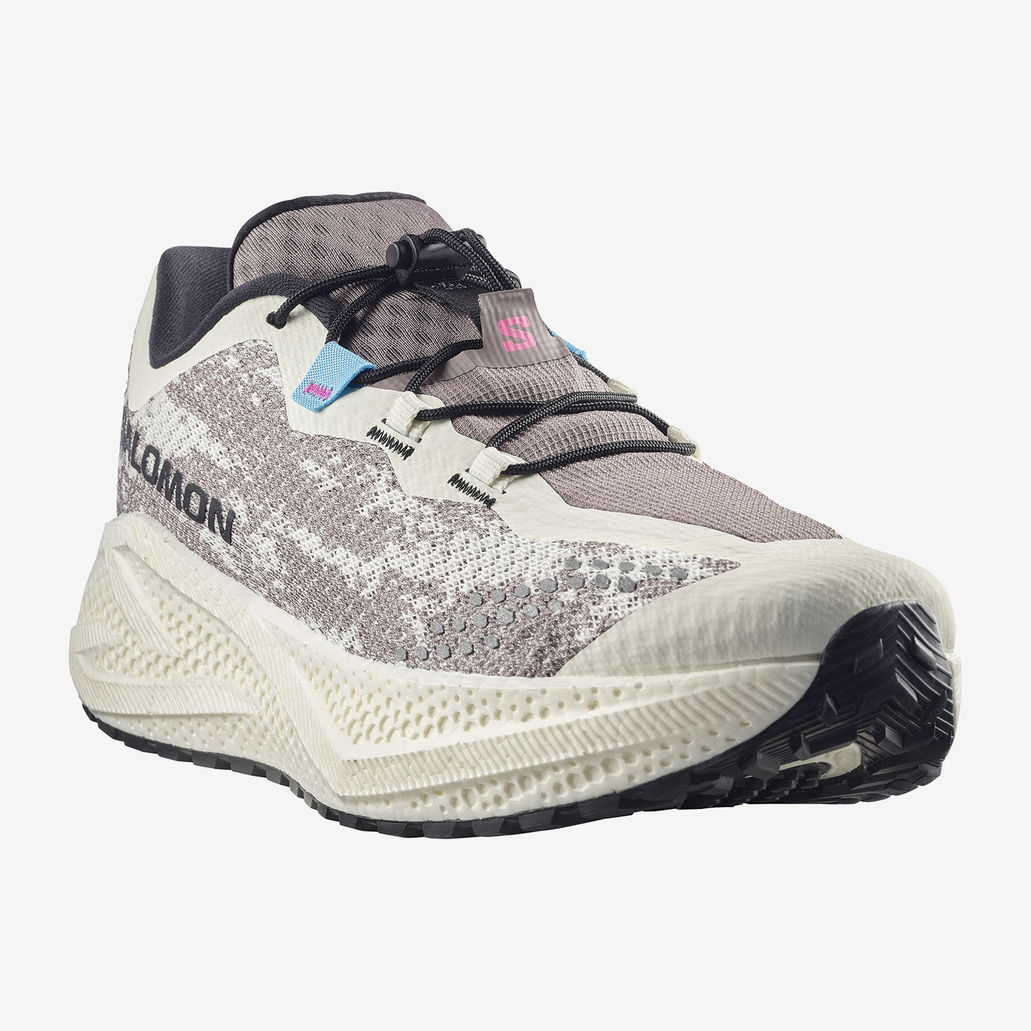 Salomon Ανδρικά Παπούτσια για Τρέξιμο Δρόμου - AERO GLIDE 4 GRVL - 491749 VANILA BLACK IRON - Image 3
