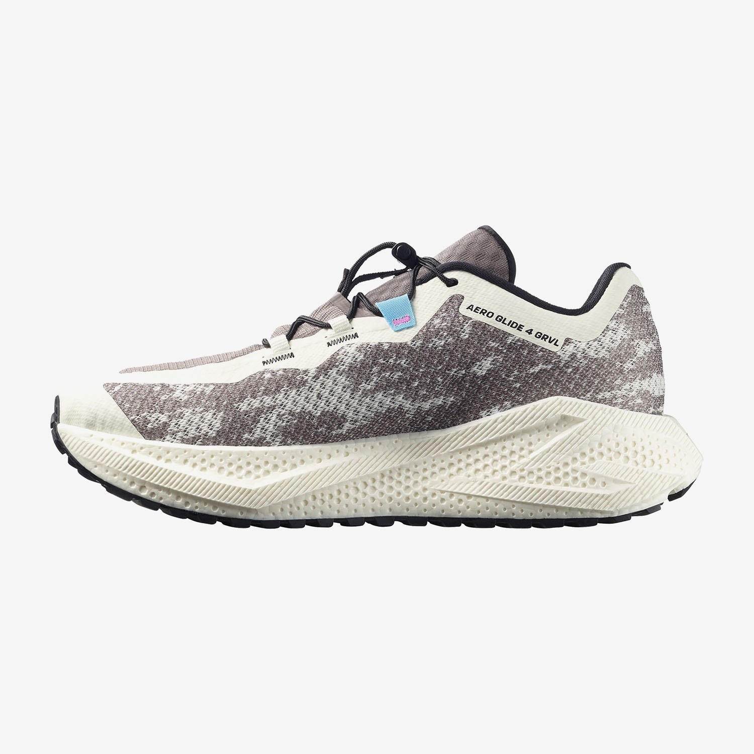 Salomon Ανδρικά Παπούτσια για Τρέξιμο Δρόμου - AERO GLIDE 4 GRVL - 491749 VANILA BLACK IRON - Image 6