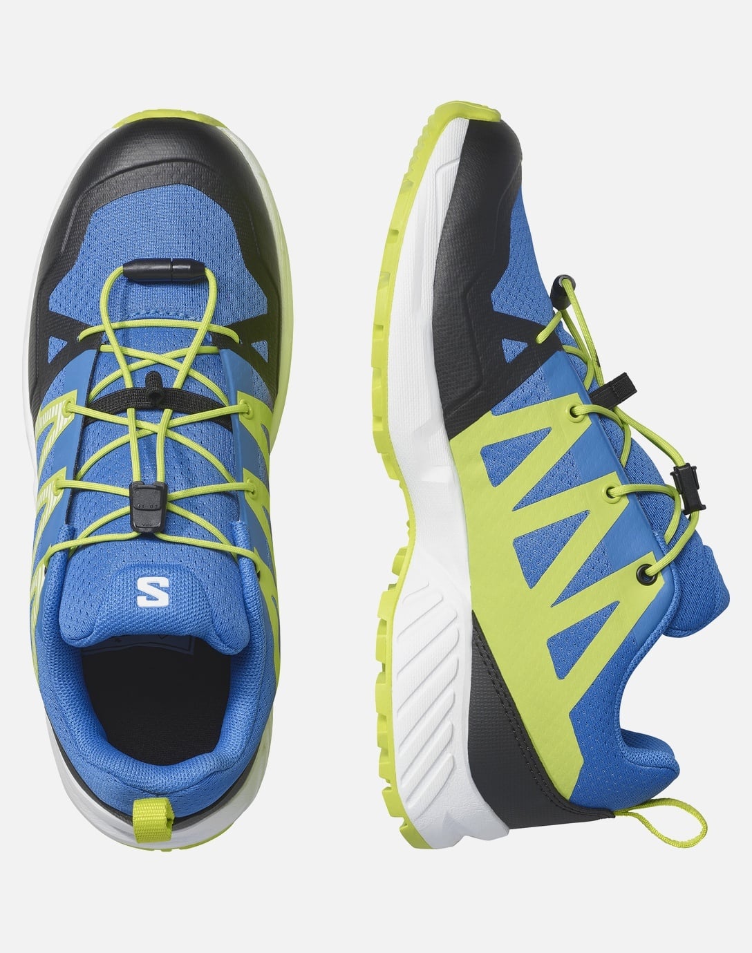 Salomon Παπούτσι Παιδικό - OUTSCAPE J STRONG - 492131 BLUE WHT ACID - Image 2