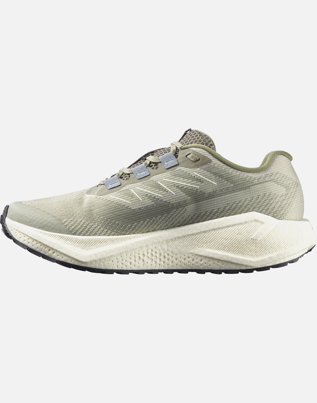 Salomon Ανδρικά παπούτσια για τρέξιμο δρόμου - AERO BLAZE 3 GRVL - 492179 VANILLA ICE DEEP GREEN - Image 2