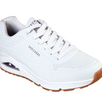 Skechers Παπούτσι Ανδρικό - Uno - Stand On Air 52458 WHT