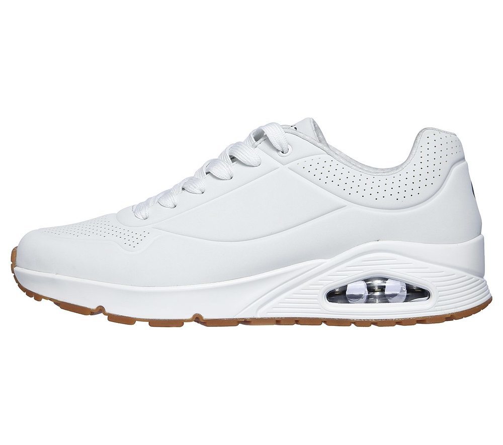 Skechers Παπούτσι Ανδρικό - Uno - Stand On Air 52458 WHT - Image 4