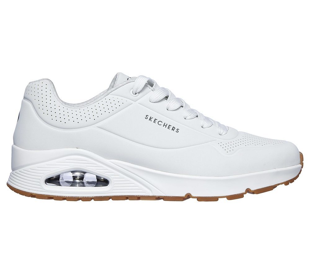 Skechers Παπούτσι Ανδρικό - Uno - Stand On Air 52458 WHT - Image 5