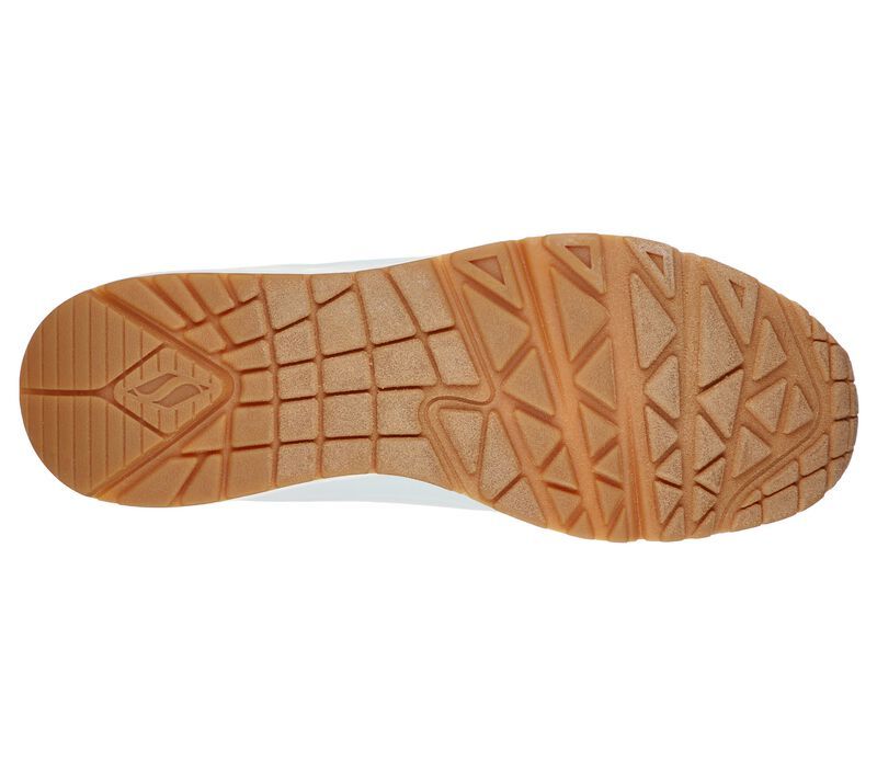 Skechers Παπούτσι Ανδρικό - Uno - Stand On Air 52458 WNVR WHITE - Image 4