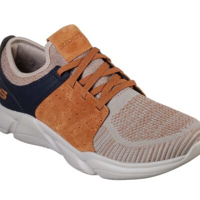 Skechers Παπούτσι Ανδρικό -Drafter - Wellmont 52947-TNV -Natural-Navy