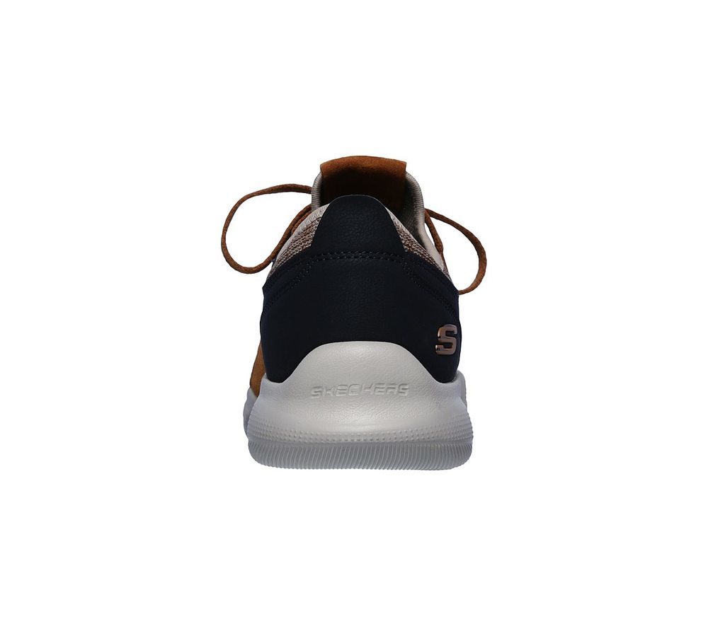 Skechers Παπούτσι Ανδρικό -Drafter - Wellmont 52947-TNV -Natural-Navy - Image 4