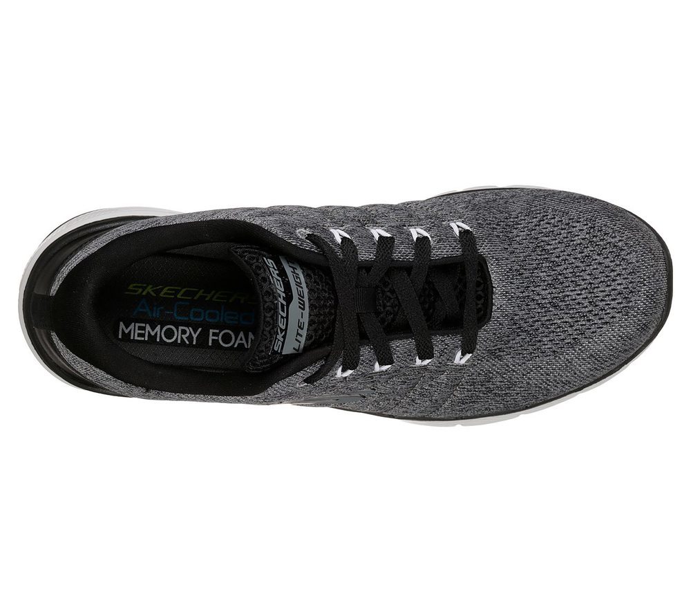 Skechers Παπούτσι Ανδρικό - Flex Advantage 3.0 - Stally 52957-CCBK Gray-Black - Image 3