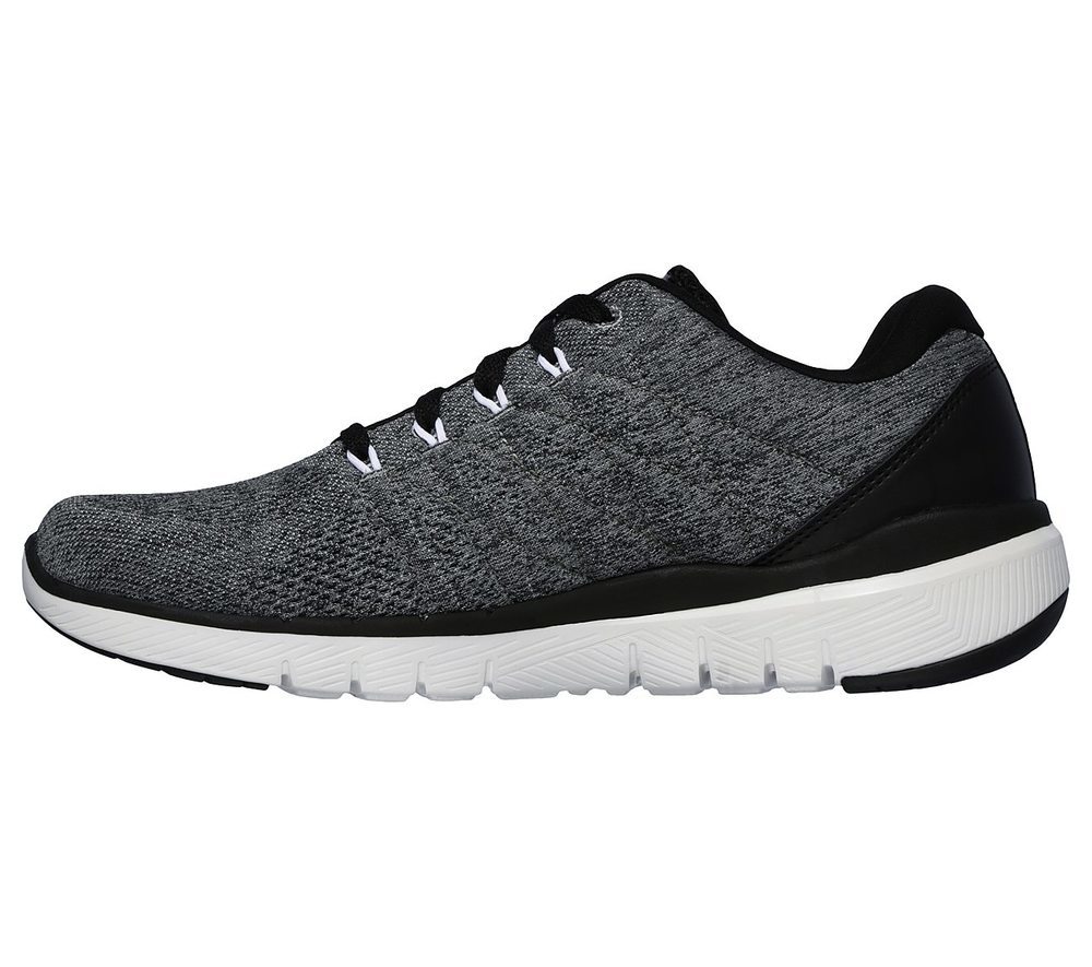 Skechers Παπούτσι Ανδρικό - Flex Advantage 3.0 - Stally 52957-CCBK Gray-Black - Image 4