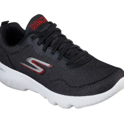 Skechers Παπούτσι Ανδρικό - Go Run Focus 55166-BKRD Black