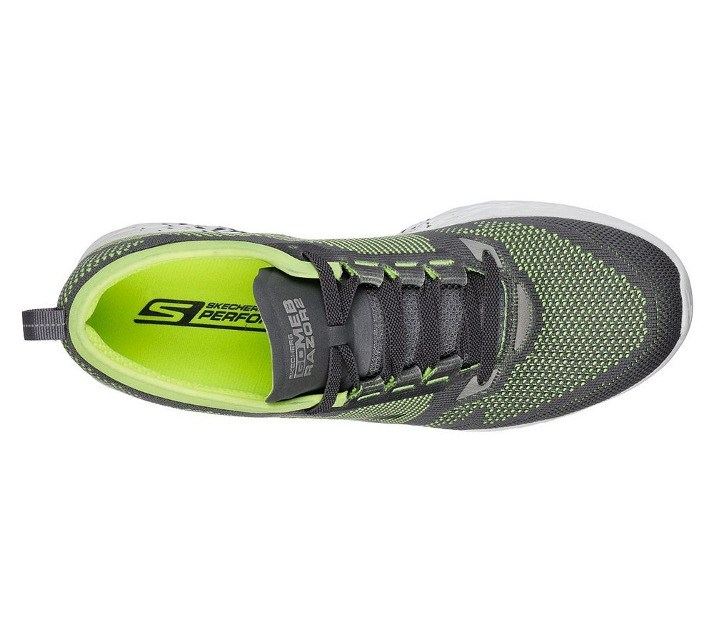 Skechers Παπούτσι Ανδρικό - GO MEB Razor 2 55212-CCLM Gray-Lemon - Image 2