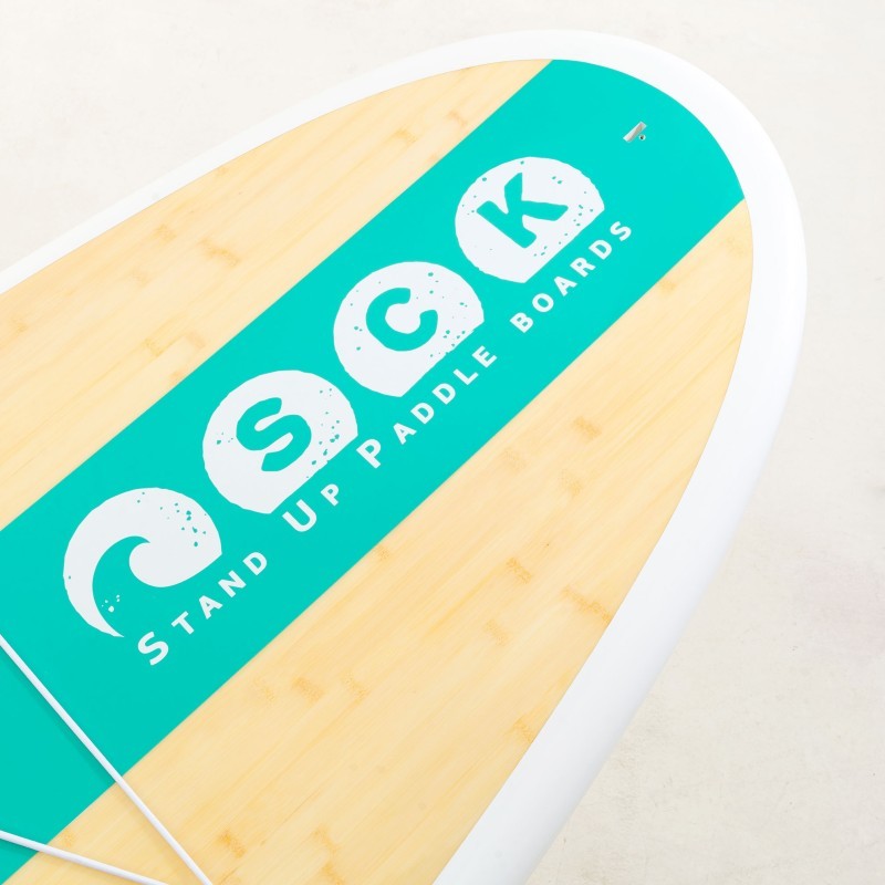 SCK Σανίδα SUP Bamboo 10'6" - Silica - 0103-1061125 - Blue - Image 5