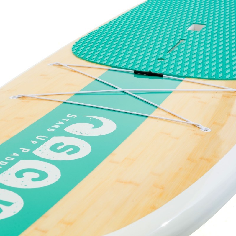 SCK Σανίδα SUP Bamboo 10'6" - Silica - 0103-1061125 - Blue - Image 7