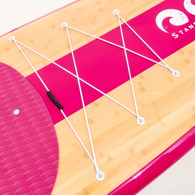 SCK Σανίδα SUP Bamboo 10'6" - Ruby - 0103-106425 - Pink - Image 10