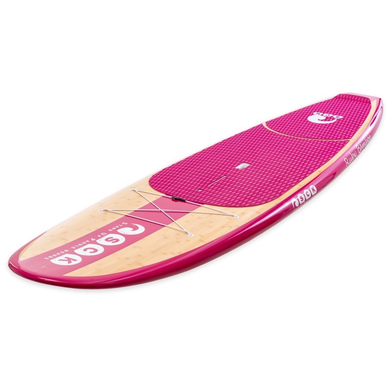 SCK Σανίδα SUP Bamboo 10'6" - Ruby - 0103-106425 - Pink - Image 2