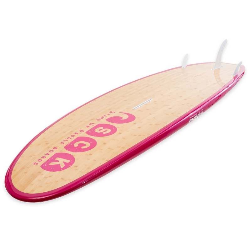 SCK Σανίδα SUP Bamboo 10'6" - Ruby - 0103-106425 - Pink - Image 3
