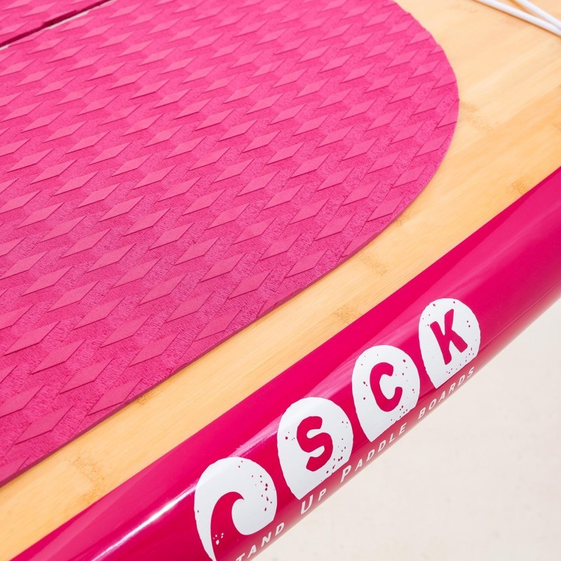 SCK Σανίδα SUP Bamboo 10'6" - Ruby - 0103-106425 - Pink - Image 7
